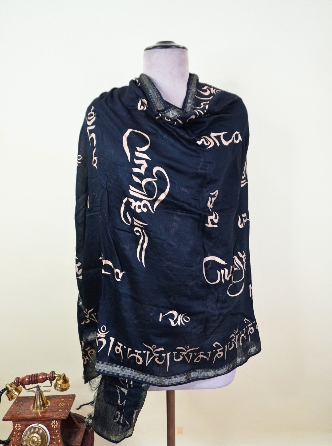 PURE MAHESHWARI TIBET PRINT SUIT (SM1031)