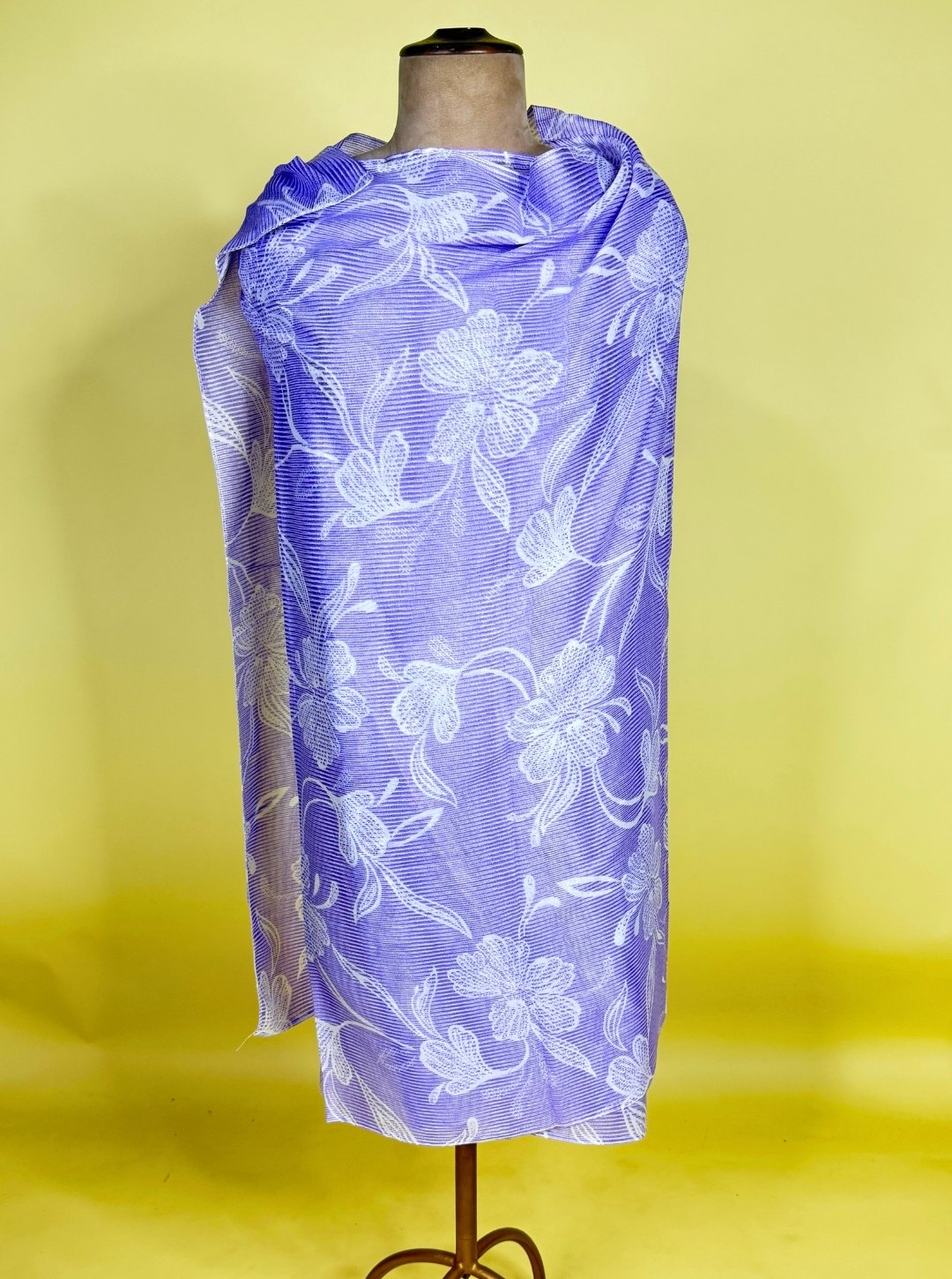 CAMRIC COTTON WITH RESHAM WORK MUL DUPATTA (SUIT1019)