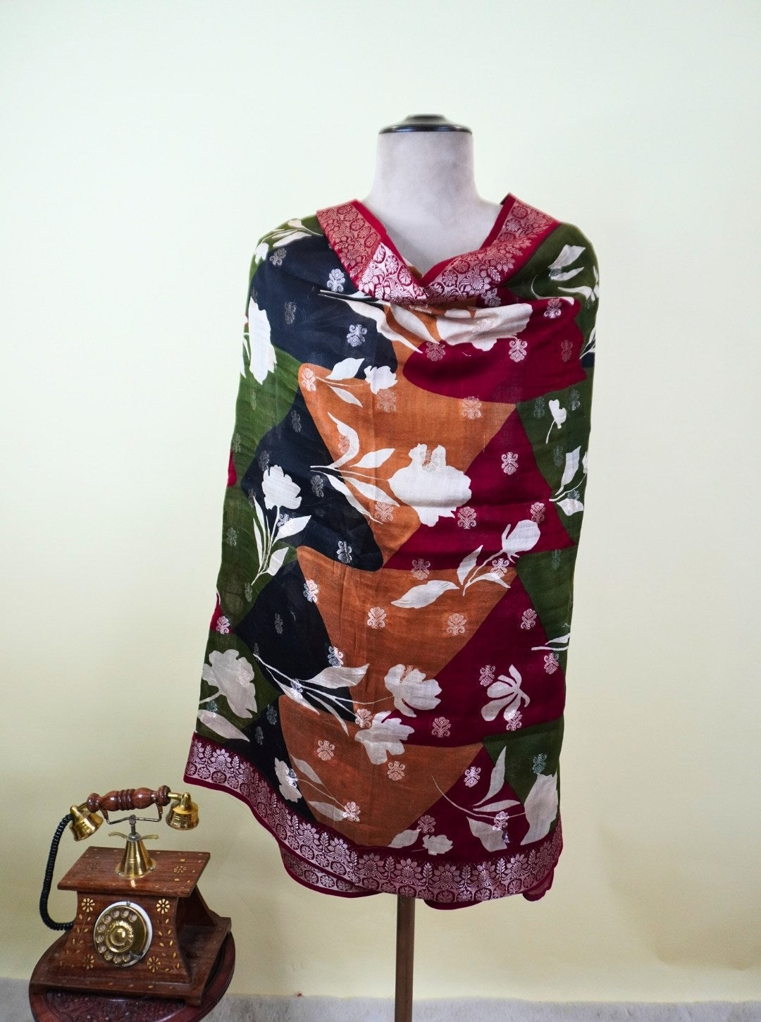 MAHESHWARI WEAVING DIGITAL PRINT SUIT WITH DIGITAL DUPATTA (SM1029)
