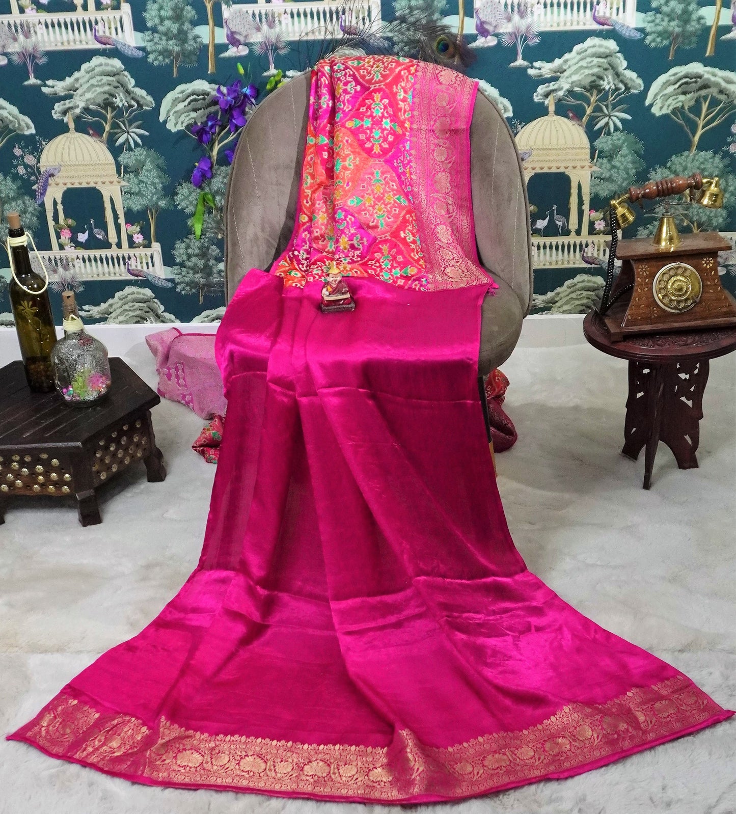 RANGKAAT PATOLA SAREE (SM1015)