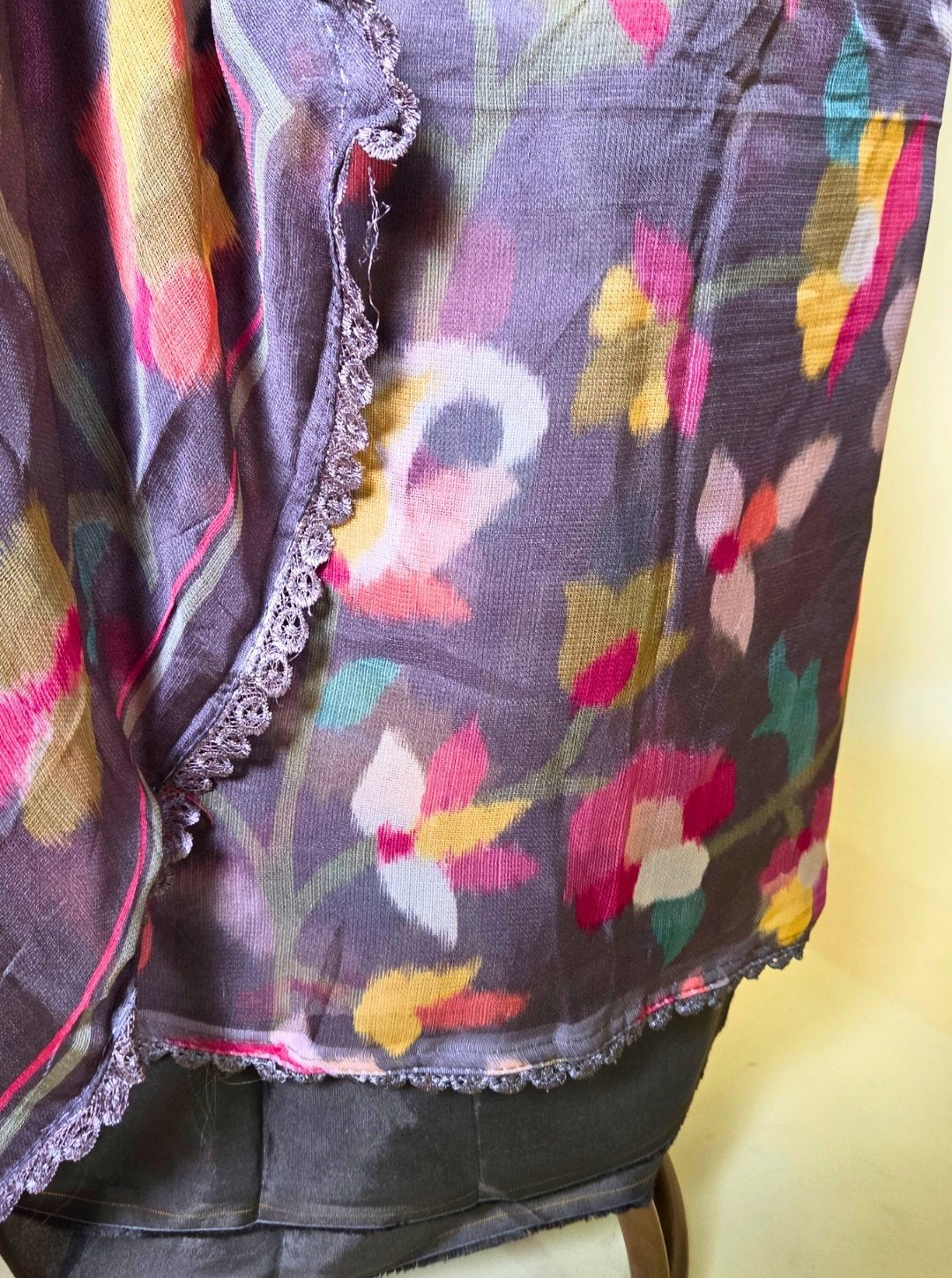 BURBERRY UNSTITCHED SUIT WITH FLORAL PRINT (SUIT1056)