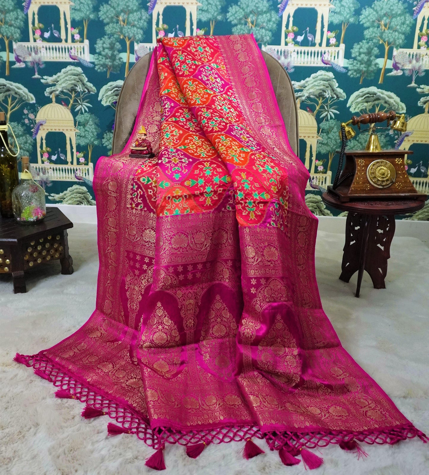 RANGKAAT PATOLA SAREE (SM1015)