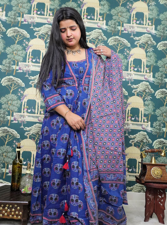 ANARKALI JAAM COTTON SUIT (SM1016)