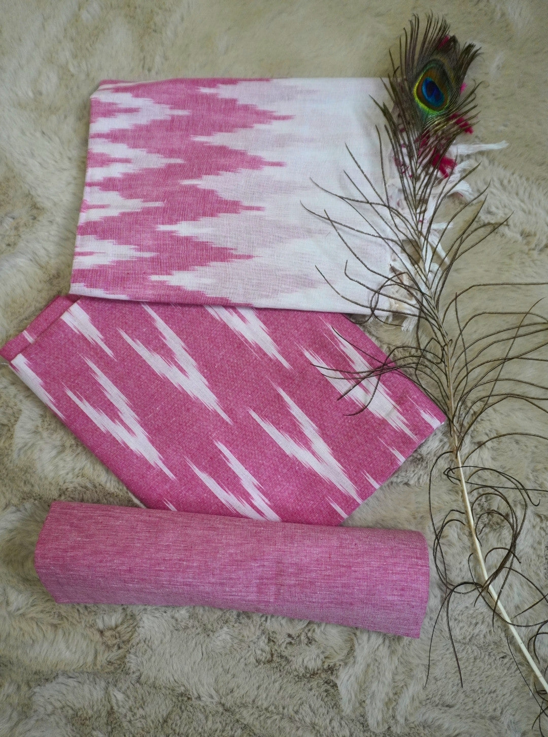 SAMBALPURI HANDLOOM COTTON SUIT (SM1022)